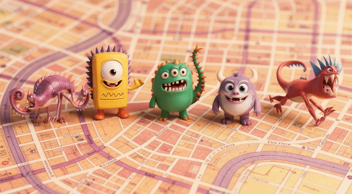 Zone map illustration